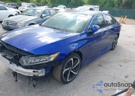 2020 Honda Accord Sport from USA, damaged, VIN 1HGCV1F33LA145572